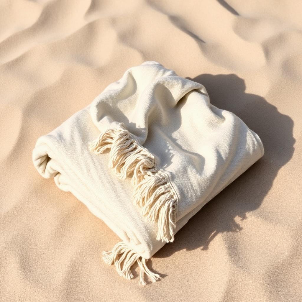 Stonewashed Linen Throw